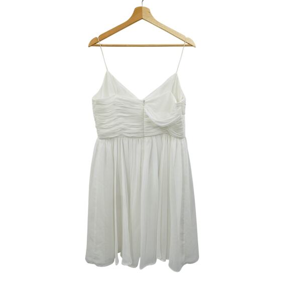 Ieena for Mac Duggal White Mini Dress - Picture 3 of 5